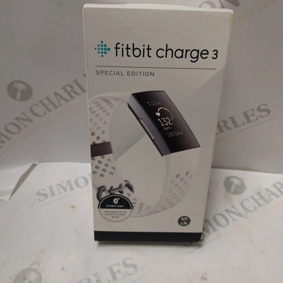 BOXED FITBIT CHARGE 3 SPECIAL EDITION