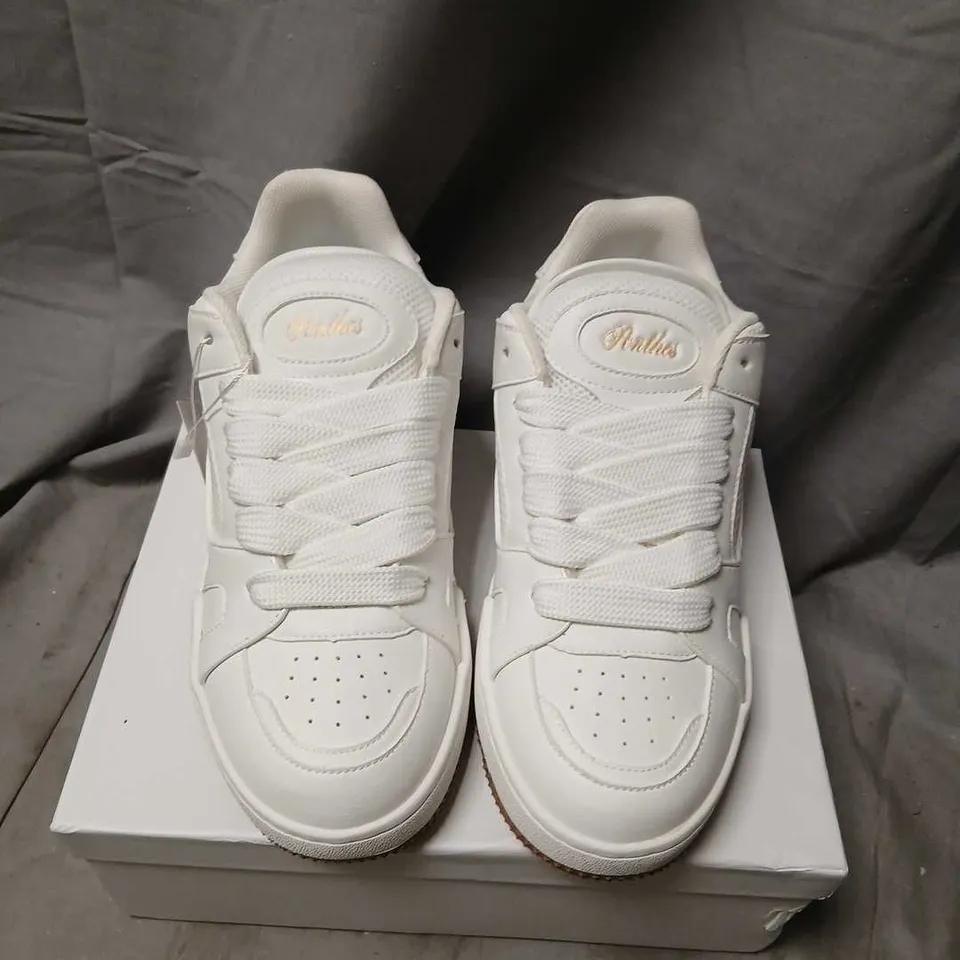 CONZURI  WHITE SNEAKERS – UK 6 (EU 40) 