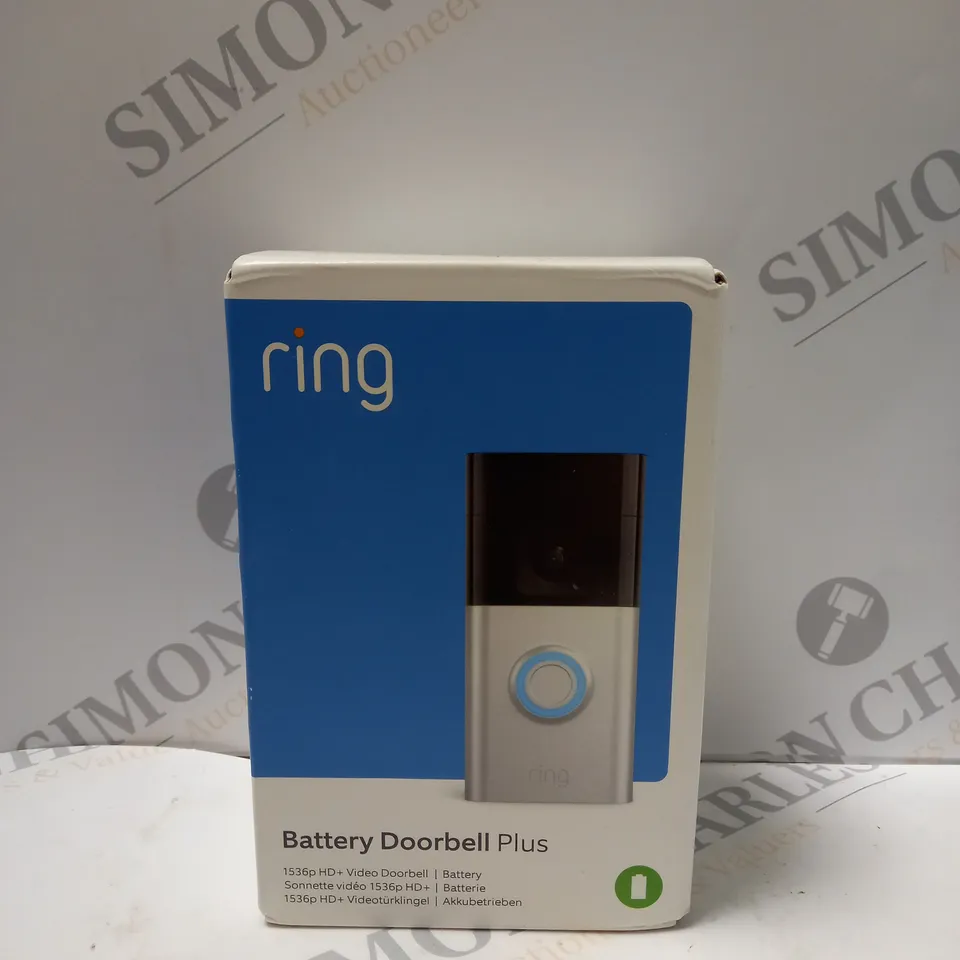 BOXED SEALED RING BATTERY DOOR BELL PLUS