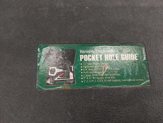 Lot 47: VARIABLE THICKNESS POCKET HOLE GUIDE - 5068700 | Simon Charles ...