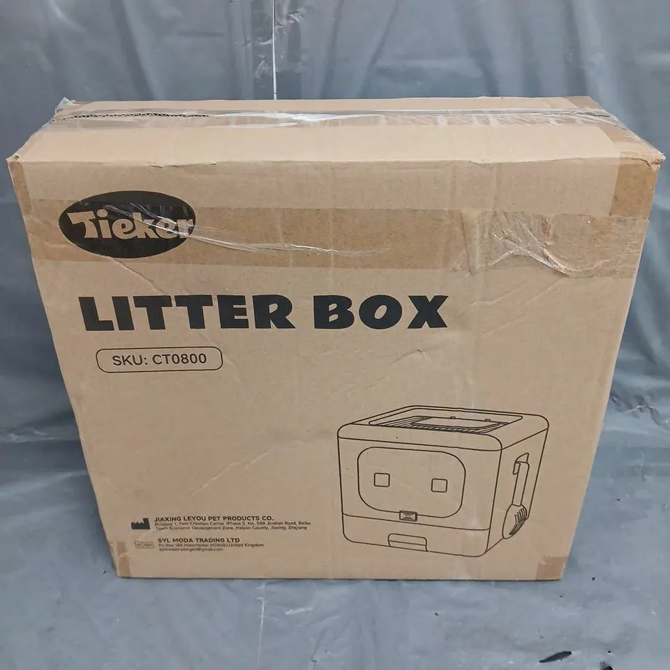 BOXED TIEKER LITTER BOX