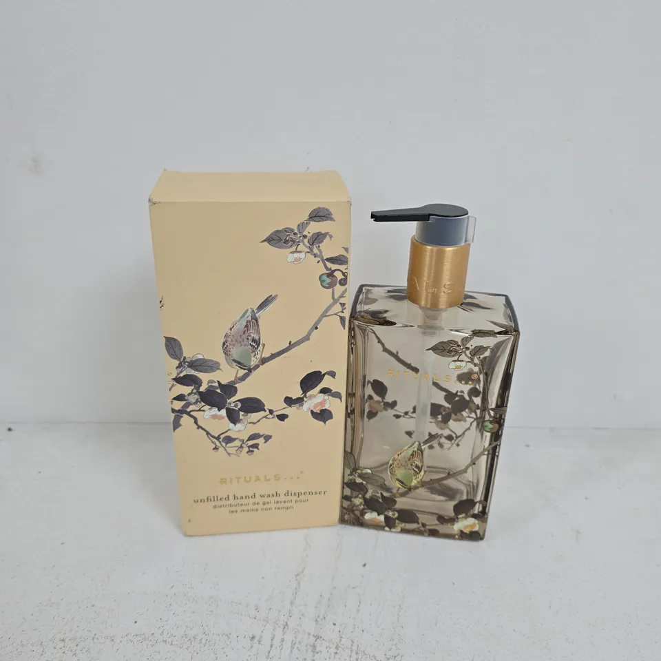 BOXED RITUALS UNFILLED HAND WASH DISPENSER