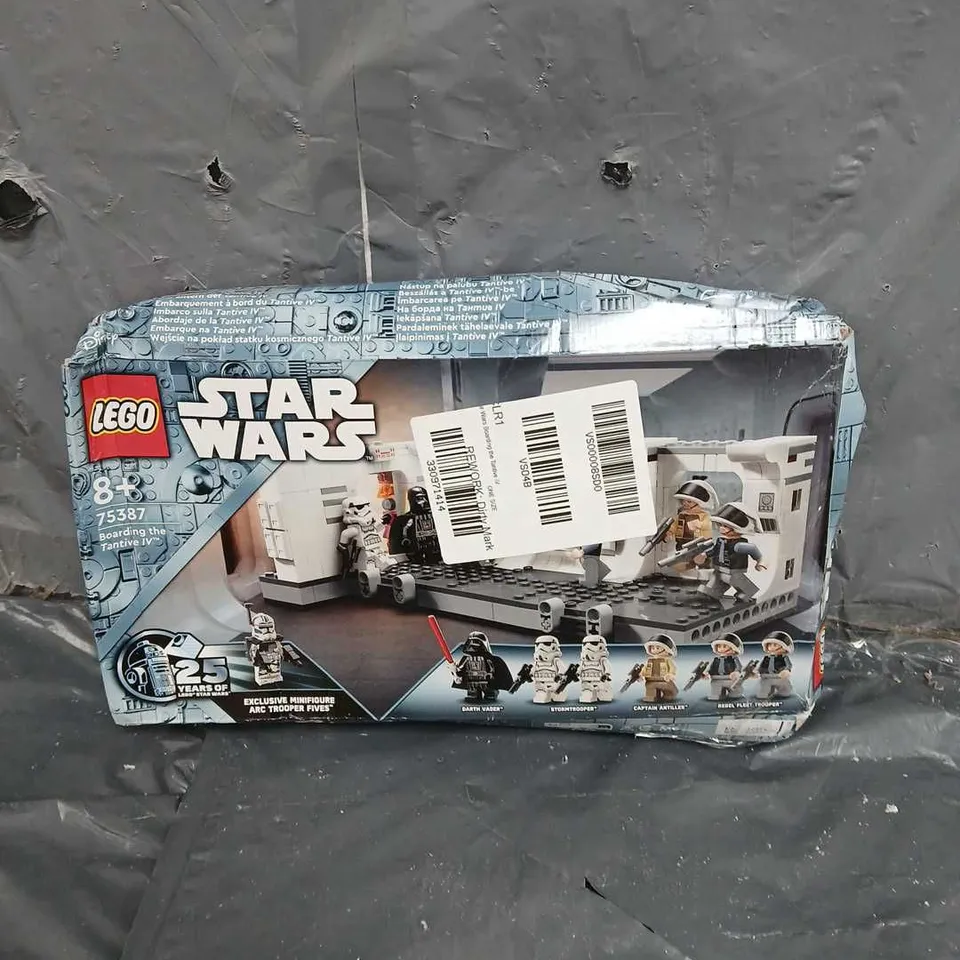 BOXED LEGO STAR WARS BOARDING THE TANTIVE IV - 75387 RRP £49.99