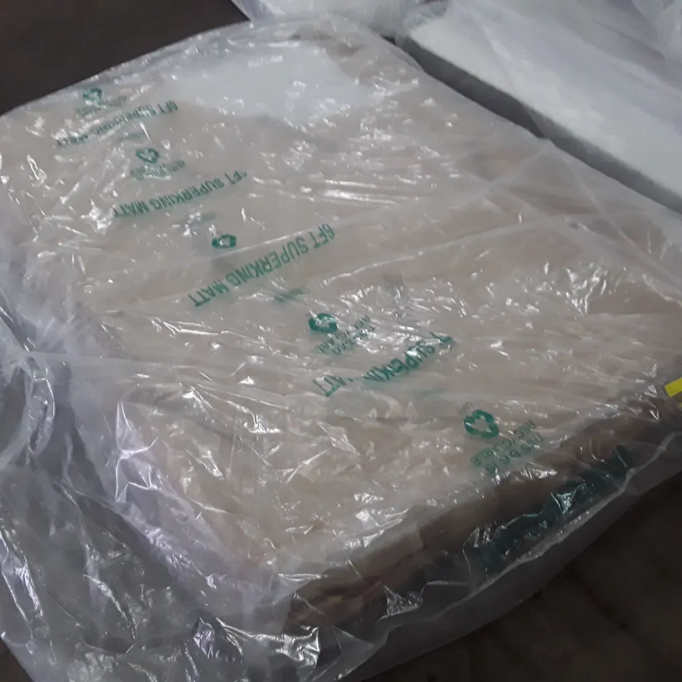 QUALITY BAGGED LUANN CRYSTAL ORTHO HYBRID SPRUNG 4'6" MATTRESS