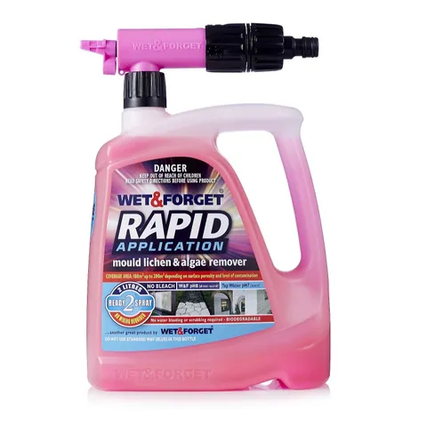 WET & FORGET RAPID 2 LITRE BOTTLE WITH SNIPER NOZZLE