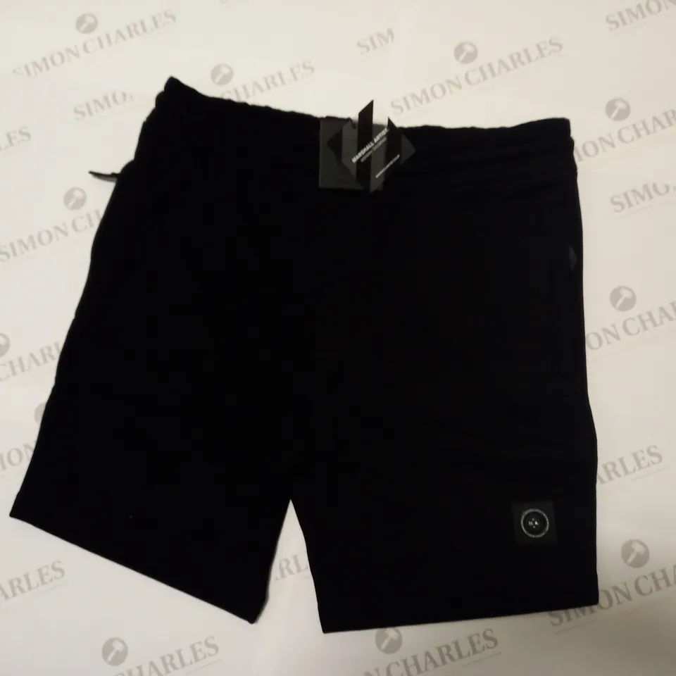 MARSHALL ARTIST BLACK SHORTS - SIZE M