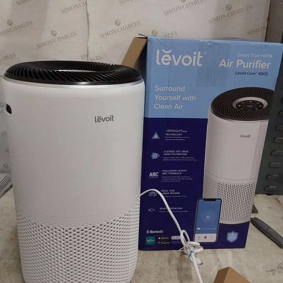 LEVOIT SMART TRUE HEPA AIR PURIFIER Model 400S