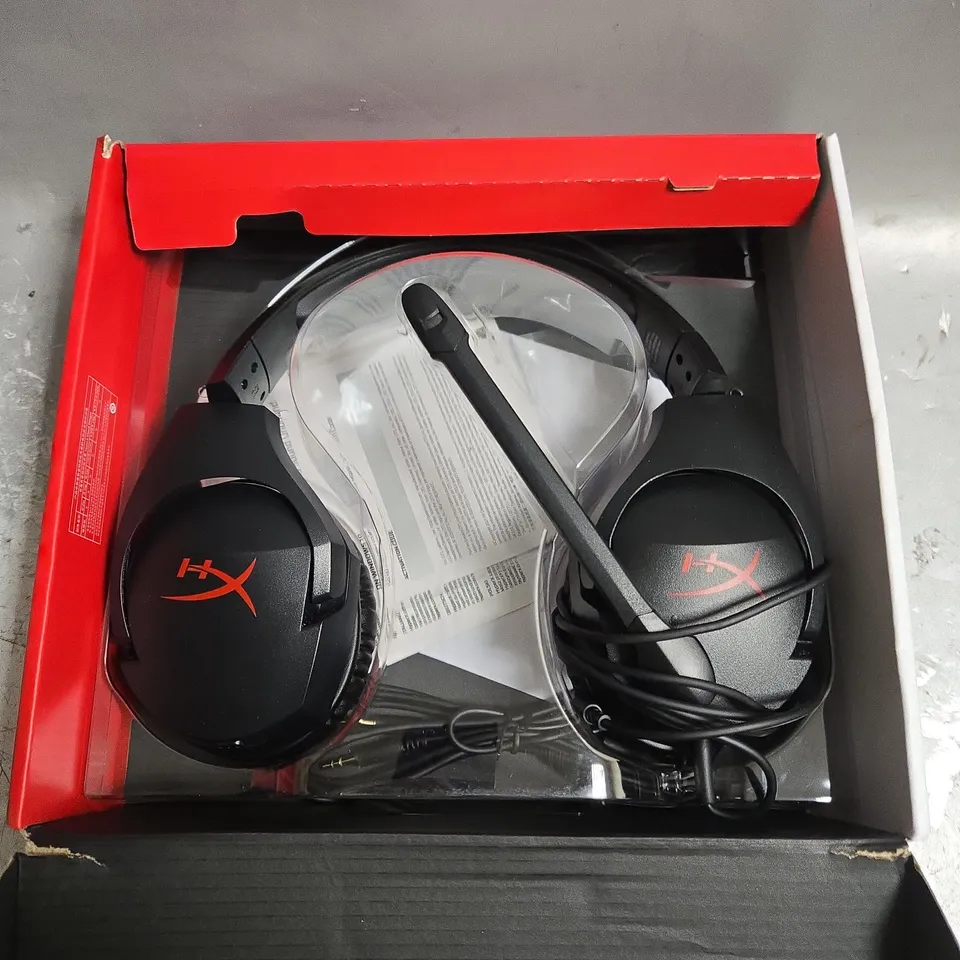 BOXED HYPERX CLOUD STINGER HEADSET 