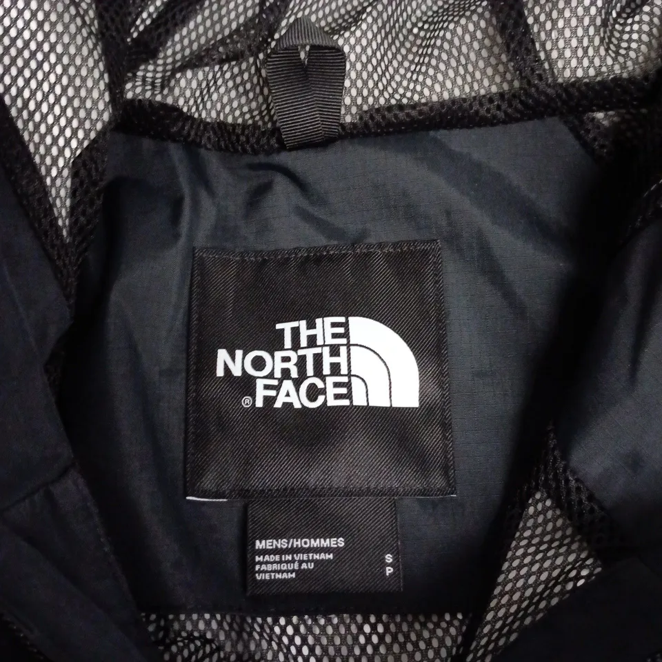 THE NORTH FACE MEN'S BLACK LIGHTWEIGHT WINDBREAKER JACKET – SIZE SMALL