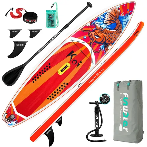 BOXED FUNWATER INFLATABLE STAND UP ACCESSORIES MAY BE MISSING