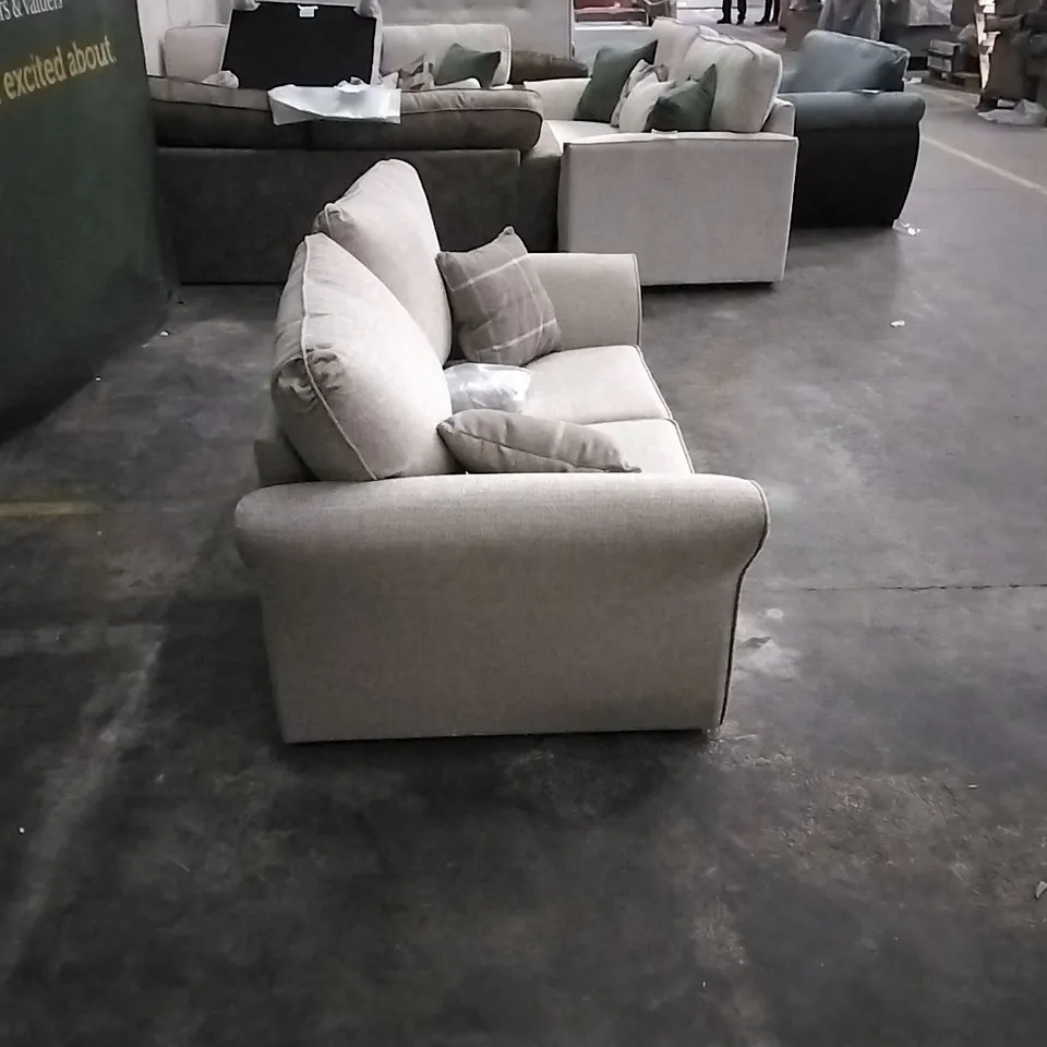 QUALITY DESIGNER ALSOP 2 SEATER FABRIC SOFA