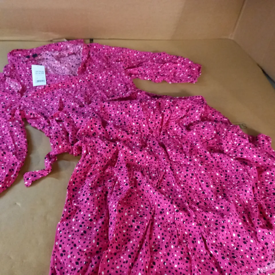 NEW LOOK DIAM WAIST MIDI DRESS - UK 8