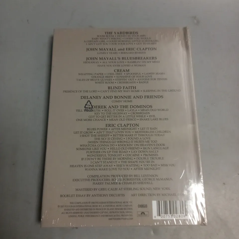 SEALED ERIC CLAPTON CROSSROADS 