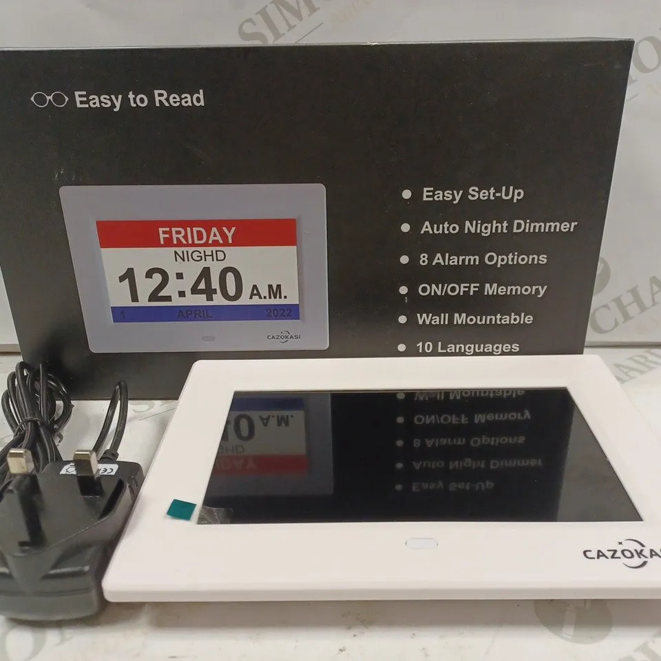 BOXED DIGITAL CLOCK 