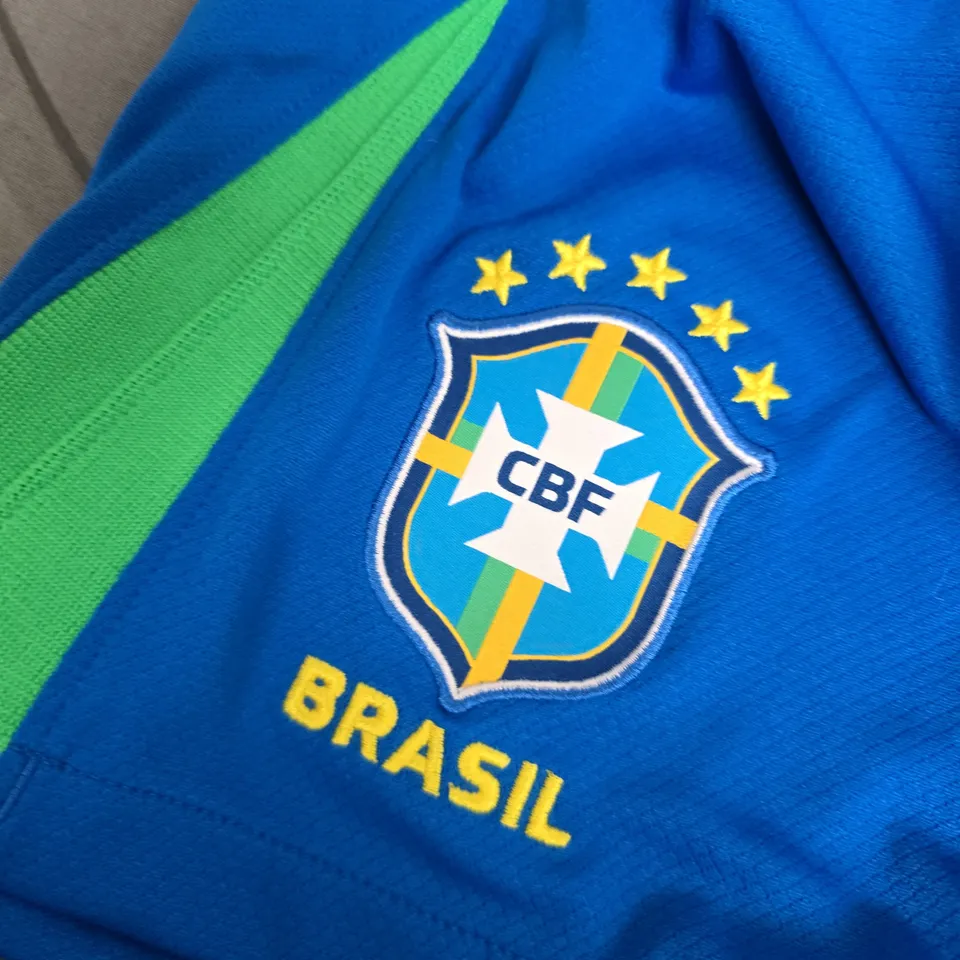 NIKE BRAZIL NATIONAL TEAM SHORTS – DRI-FIT, STANDARD FIT