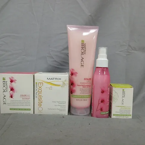 BOX OF APPROXIMATELY 10 ASSORTED MATRIX BIOLAGE COSMETIC ITEMS - COLLECTION ONLY