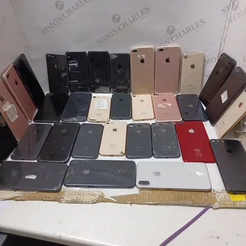 LOT OF 53 APPLE HARD SHELL CASES FOR VARYING MODELS OF IPHONE AND IPAD