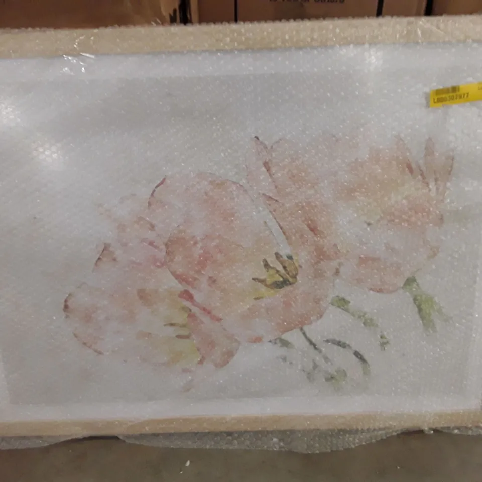 FRAMED FLOWER PAINTING