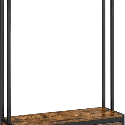 BOXED VASAGLE COAT RACK WITH SHOE STORAGE