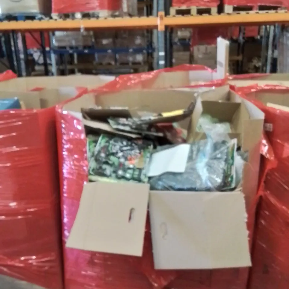 PALLET OF ASSORTED HOUSEHOLD GOODS AND PRODUCTS TO INCLUDE; ASSORTED TOYS, BACK PACKS, LAMP SHADES 