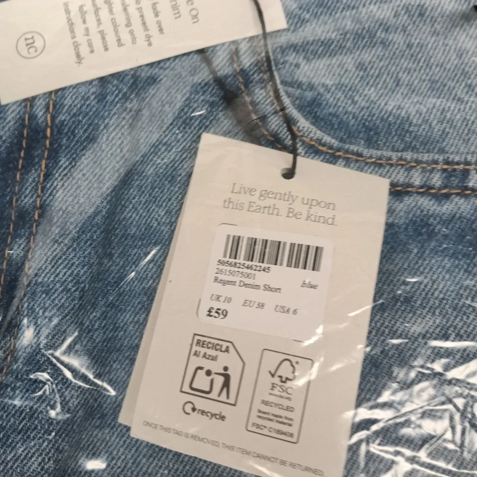 NOBODY'S CHILD REGENT DENIM SHORTS – UK 10