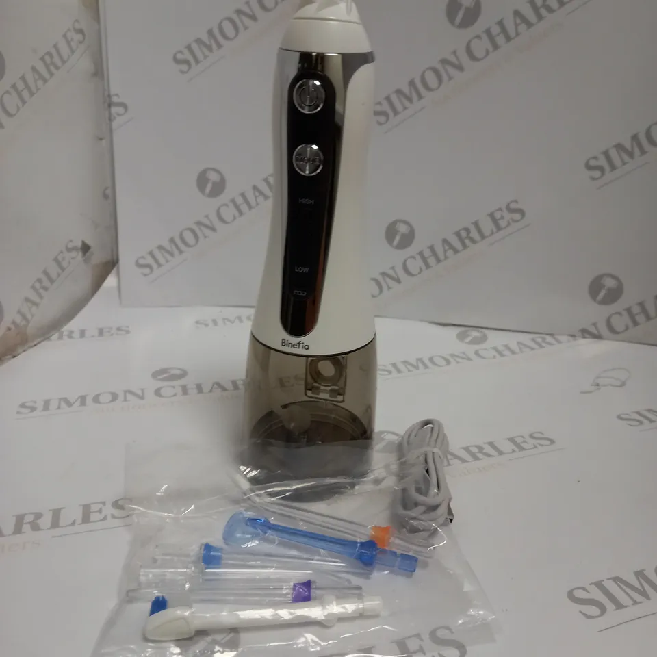 BOXED BINEFIA PORTABLE ORAL IRRIGATOR 