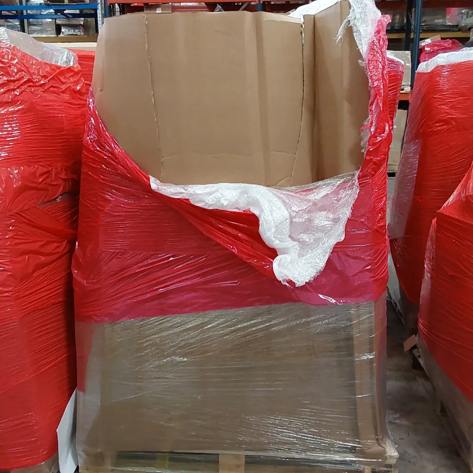 PALLET OF ASSORTED ITEMS INCLUDING: 360MM LIQUID CPU COOLER, AUDIO TURNTABLE, CHILDREN'S SWING, WIRELESS SPEAKER STAND, PLAYHOUSES