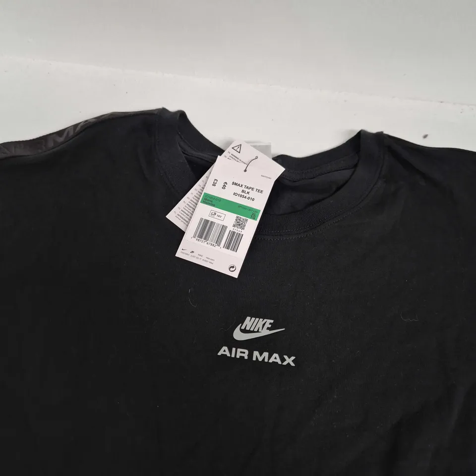 NIKE AIR MAX T-SHIRT – BLACK - SIZE XL