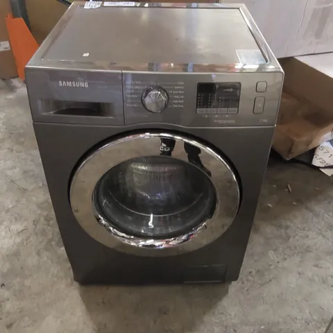 SAMSUNG 7KG ECOBUBBLE WASHING MACHINE IN SILVER