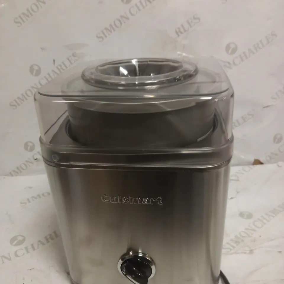 CUISINART ICE CREAM DELUXE 
