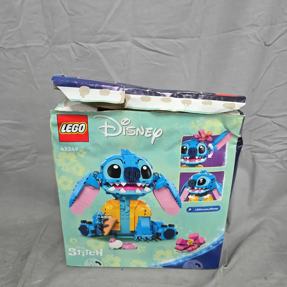 BOXED LEGO DISNEY STITCH 43249