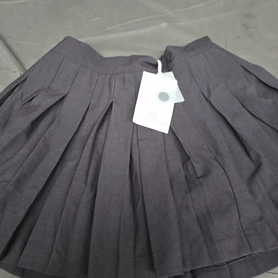 PACIFIC REPUBLIC WOMEN'S PLEATED SKIRT – XS, DARK GREY