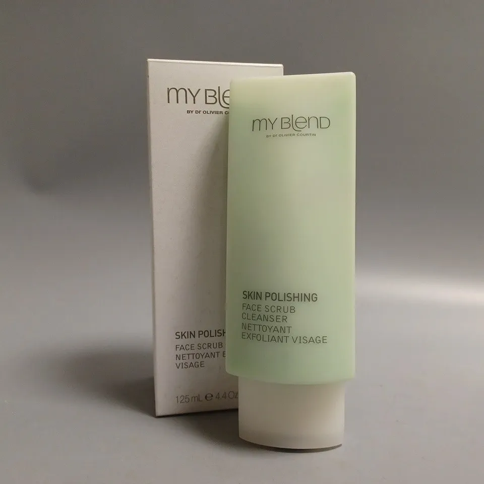 BOXED MY BLEND SKIN POLISHING FACE SCRUB CLEANSER (125ml)