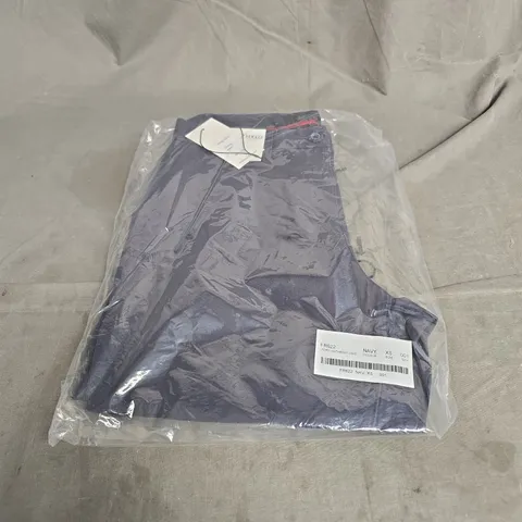 FRONT ROW & LADIES LIGHTWEIGHT CHINO IN NAVY SIZE XS