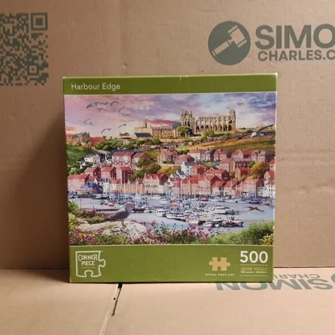CORNER PIECE HARBOUR EDGE 500-PIECE JIGSAW PUZZLE