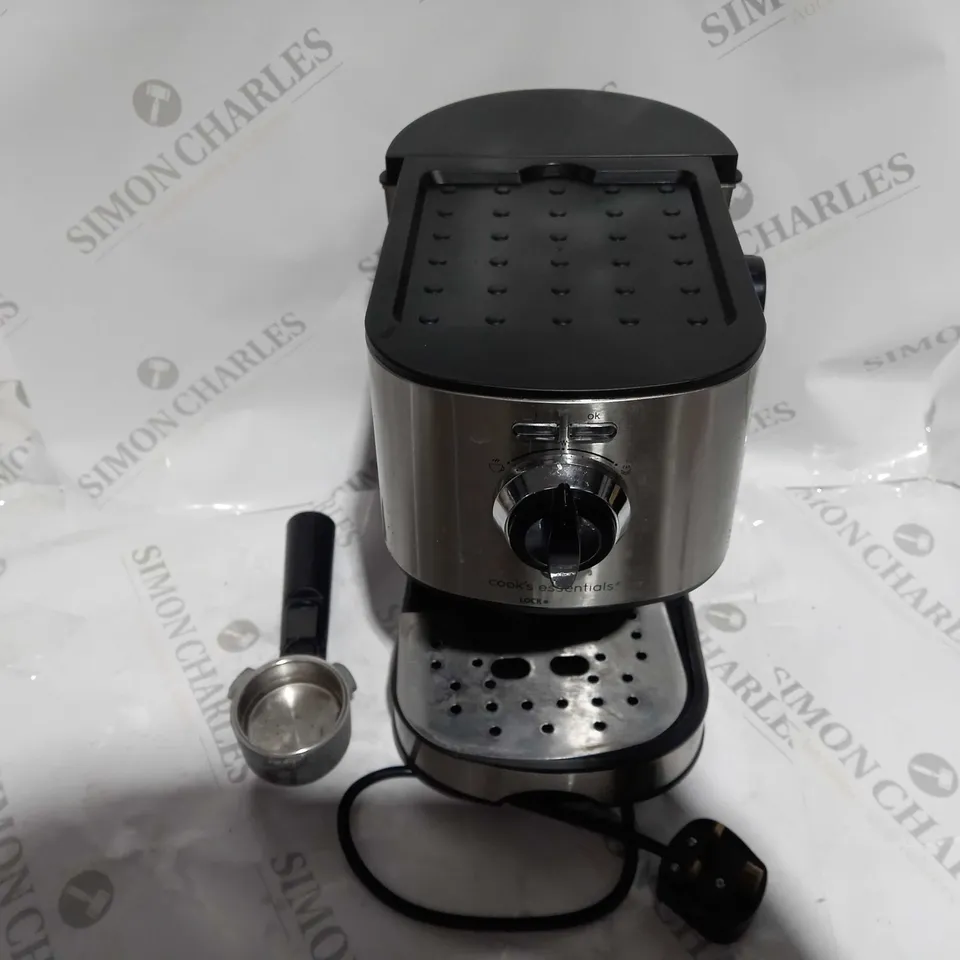 COOK'S ESSENTIALS PUMP ESPRESSO COFFEE MACHINE