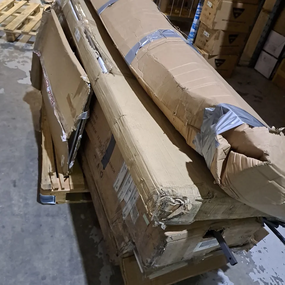 PALLET OF ASSORTED FLATPACK FURNITURE TOO INCLUDE DRAWERS WARDROBE , ETC 