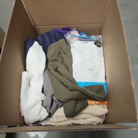 APPROXIMATELY 25 ASSORTED KIDS CLOTHING ITEMS IN VARIOUS STYLES, SIZES & COLOURS