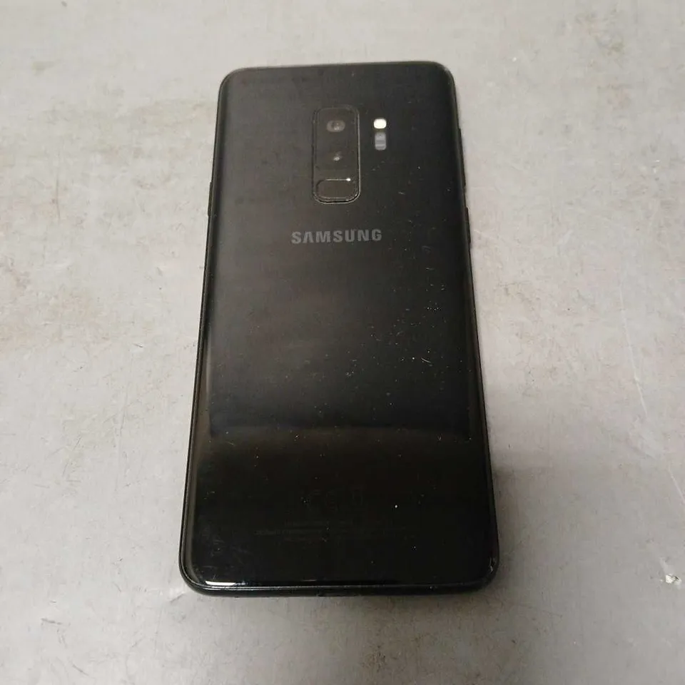 SAMSUNG GALAXY S9+ SMARTPHONE IN BLACK