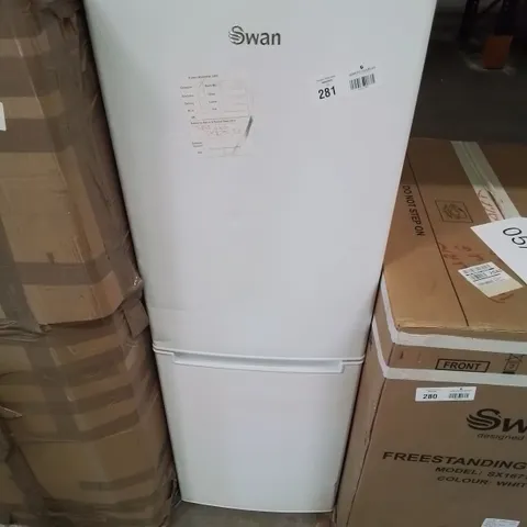 SWAN SR15690W 48CM WIDE, 50/50 SPLIT FRIDGE FREEZER - WHITE