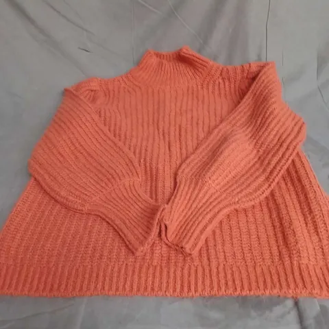 BODEN TURTLENECK KNIT SWEATER IN AUTUMN ORANGE SIZE UNSPECIFIED