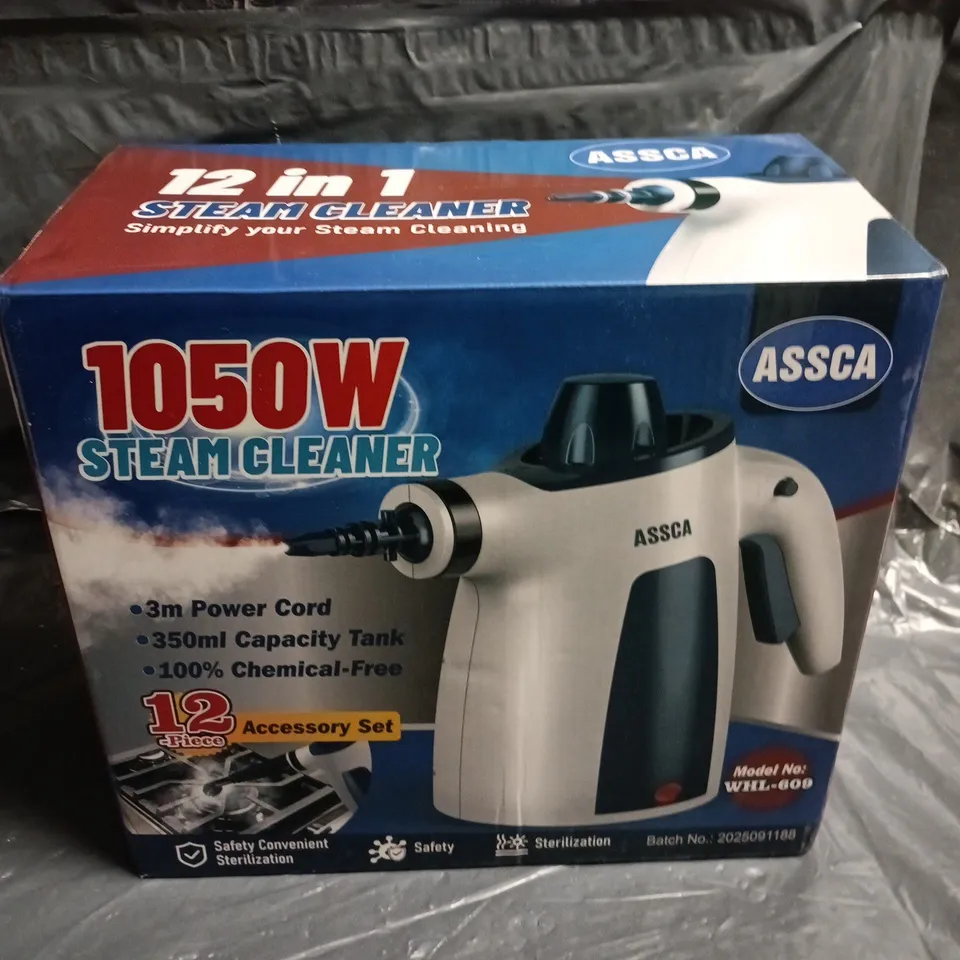 BOXED ASSCA 12-IN-1 STEAM CLEANER 