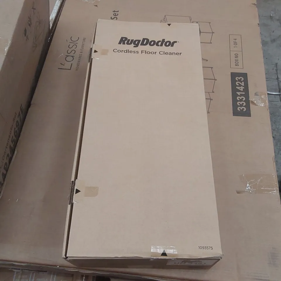 BOXED RUG DOCTOR CORDLESS FLOOR CLEANER