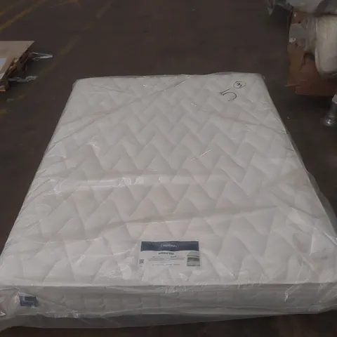QUALITY BAGGED SILENTNIGHT MIRACOIL PILLOWTOP 5' KINGSIZE MATTRESS 