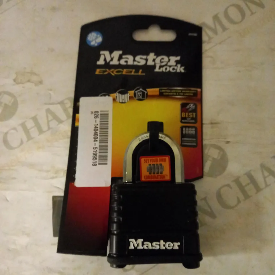 MASTERLOCK COMBINATION PADLOCK