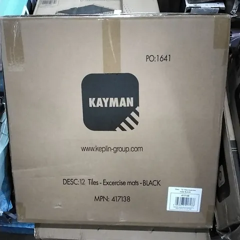 BOXED KAYMAN 12 TILES EXERCISE MATS - 1 BOX 