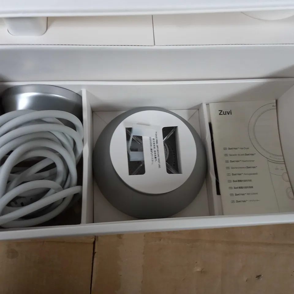BOXED ZUVI HALO HAIR DRYER RRP £324