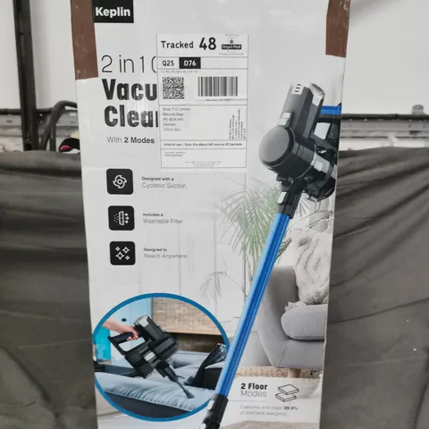 BOXED KEPLIN 2 IN 1 CORDLESS VACUUM CLEANER 