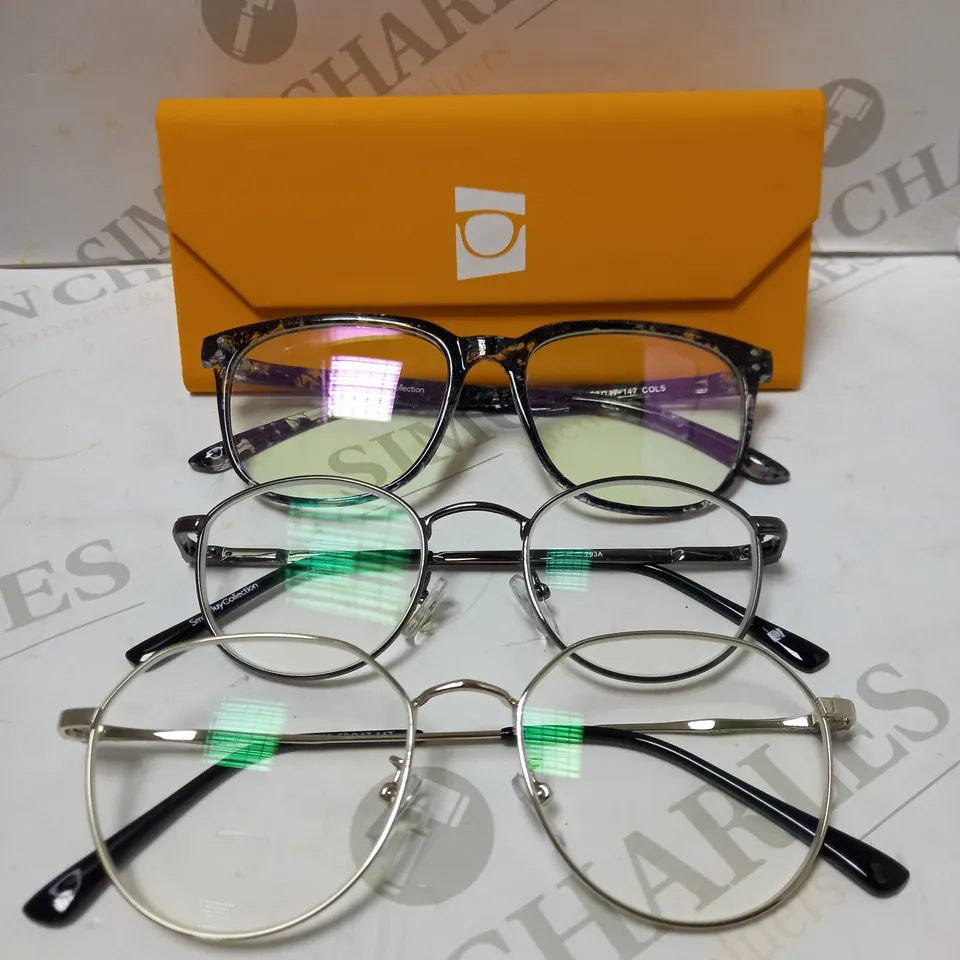 LOT OF 3 ASSORTED PAIRS OF SMARTBUY GLASSES