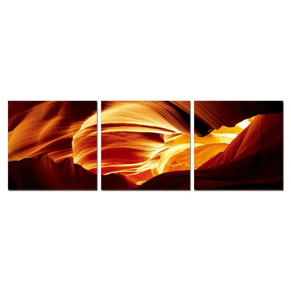 BOXED WALL MOUNTED TRIPTYCH 3 PIECE PHOTOGRAPH PRINT